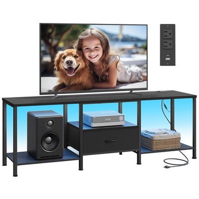 BELLAH Collection - TV Stand for TVs Up to 80 Inches, Media Console Table and...