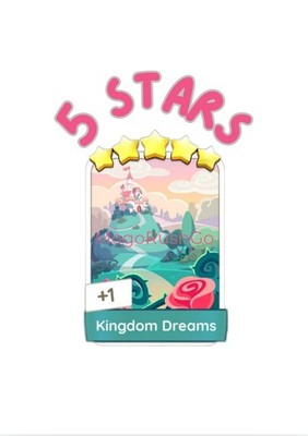 Kingdom Dream Set 23 Mono_poly_go_stickers 5 Star fast delivery 