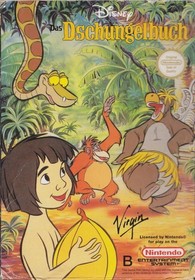 Nintendo NES Spiel - Disney's Das Dschungelbuch PAL-B Modul