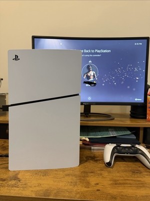 Sony PlayStation 5 PS5 Console White 825GB Wi-Fi w/ Wireless DualSense CFI-1015A