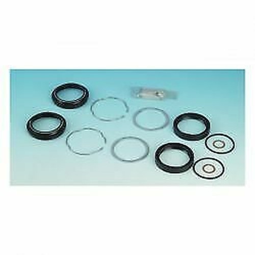 49mm Front Fork Oil & Dust Seal Kit for FXD FLD Harley Davidson (2006-Up)