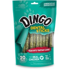 Dental Sticks for Dogs Tartar Control and Fresh Breath Chicken Flavor Treats for