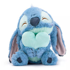 Disney Stitch with Heart Plush Lilo Stitch 12 1/4'' Disney Store Japan