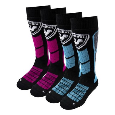 2 Paar Rossignol Damen Skisocken Skistrümpfe Socken Thermotech 