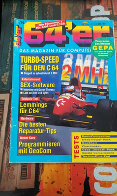 64er (64´er) 02/94 1994 C64 Commodore 64 (Markt & Technik Verlag) Magazin