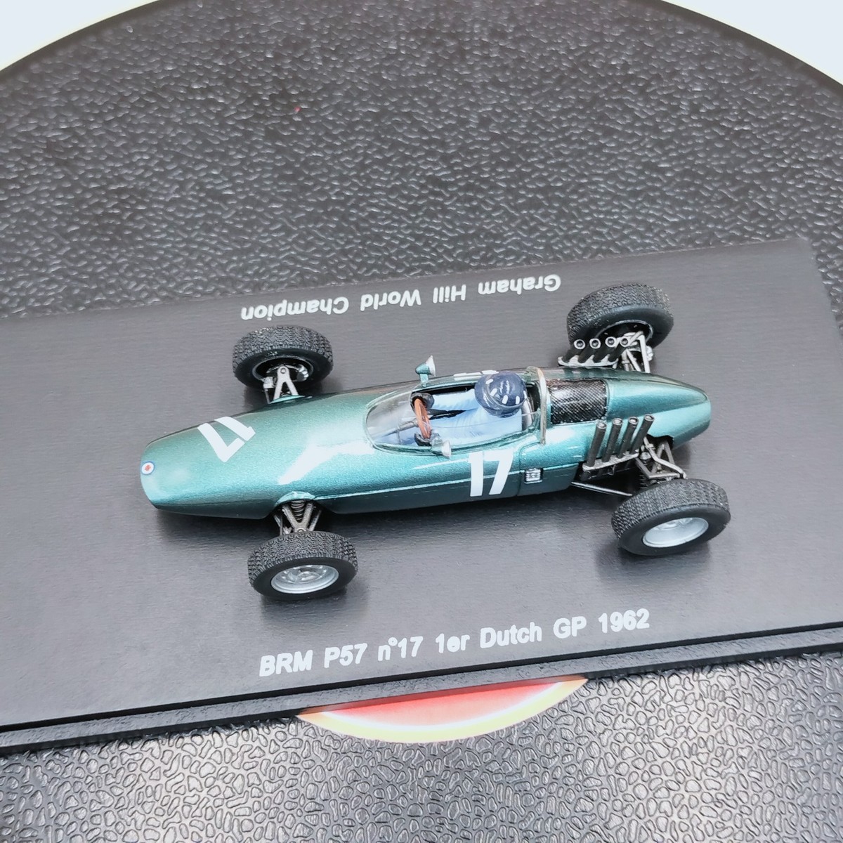 SPARK 1/43 BRM P57 #17 1ER DUTCH GP 1962 Graham Hill #17 green