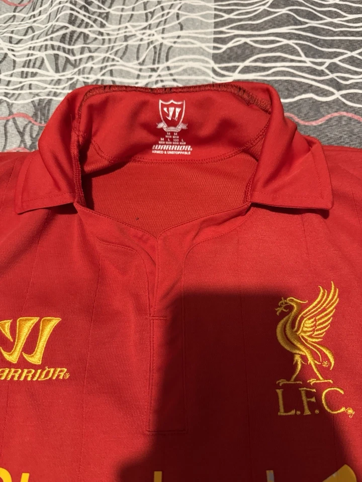 Warrior Liverpool 2012/13 Home Football T-Shirt Red Soccer Jersey Size Medium - Image 2 of 4