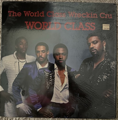 #ad World Class Wreckin Cru World Class LP 1985 Original Kru Cut Electro Rap $34.99