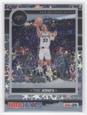 #83 2024-25 Hoops WINTER PRIZM * Tre Jones San Antonio Spurs