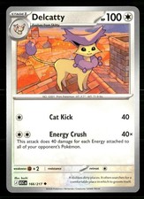 Delcatty 166/217 Uncommon Ascended Heroes Pokemon Lightly Played