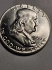 1955 Silver Franklin Half
