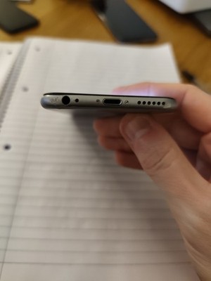 Apple iPhone 6 - 16GB - Silver (Three) A1586 (CDMA + GSM) for sale
