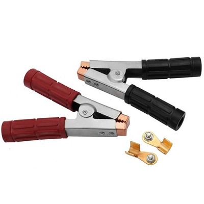 600A Batterieklemmen ROT/SCHWARZ Ladezange Batteriezange Polzange Krokodilzange