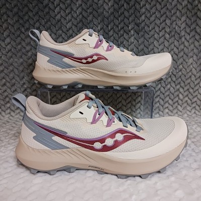 Saucony Peregrine 14 Women's Hiking Trail Running Shoes Dew Orchid Size 7.5