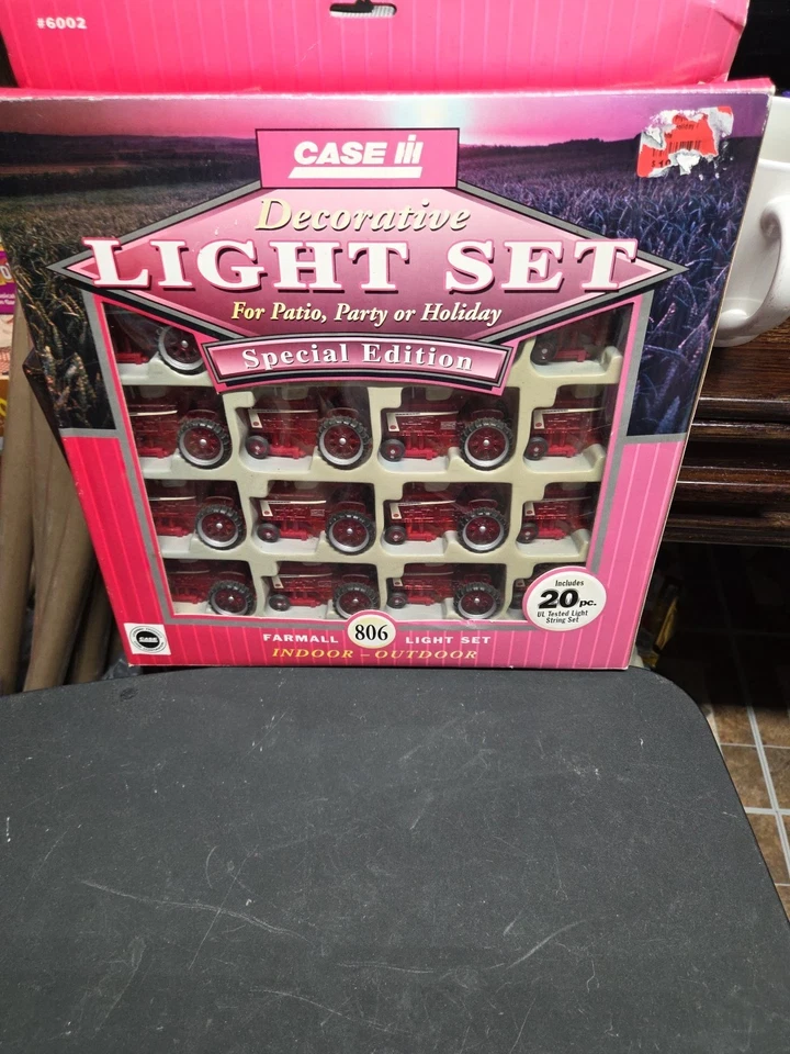 Case Farmall F-12 Decorative 20 Piece String Light Set Special Edition 20 pc - Image 2 of 3
