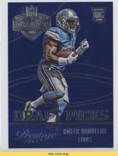 2015 Panini Prestige Draft Picks Retail Jumbo Blue Ameer Abdullah #12 READ 2f4
