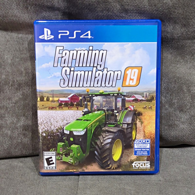 Farming Simulator 19 PS4 w/ Case & Manual E NTSC-U/C 2018 Simulation