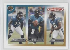 2005 Topps Total Reggie Williams David Garrard Troy Edwards #3 0c4