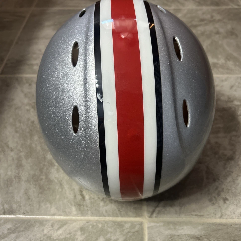 Ohio State Buckeyes NCAA Riddell Revolution Full Size Replica Football Helmet - Image 3 of 4