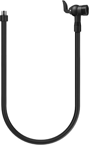 Air Pump Hose Adapter, Extension Hose for Schrader and Presta Valve, 19.