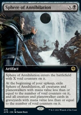 MTG Sphere of Annihilation (376) Adventures in the Forgotten Realms  LP