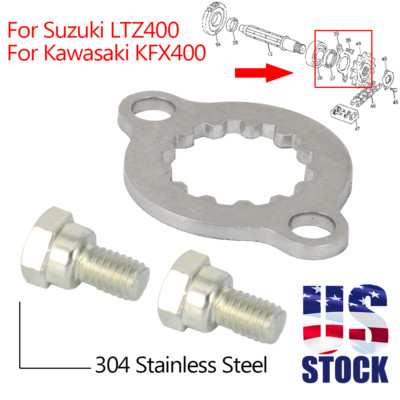 US For Suzuki LTZ400 KFX400 Chains Front Sprocket Holder Lock