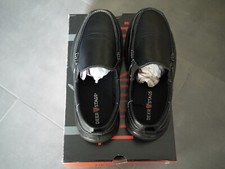 Boy Deer Stags Zesty Black Casual Slip On Loafers Shoes - Size 3.5M