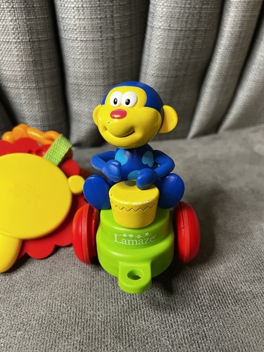 Playtex Lamaze Nuby Baby Toys Rattles Teething Sensory Mirror Phone Lot Bundle - Picture 13 of 16