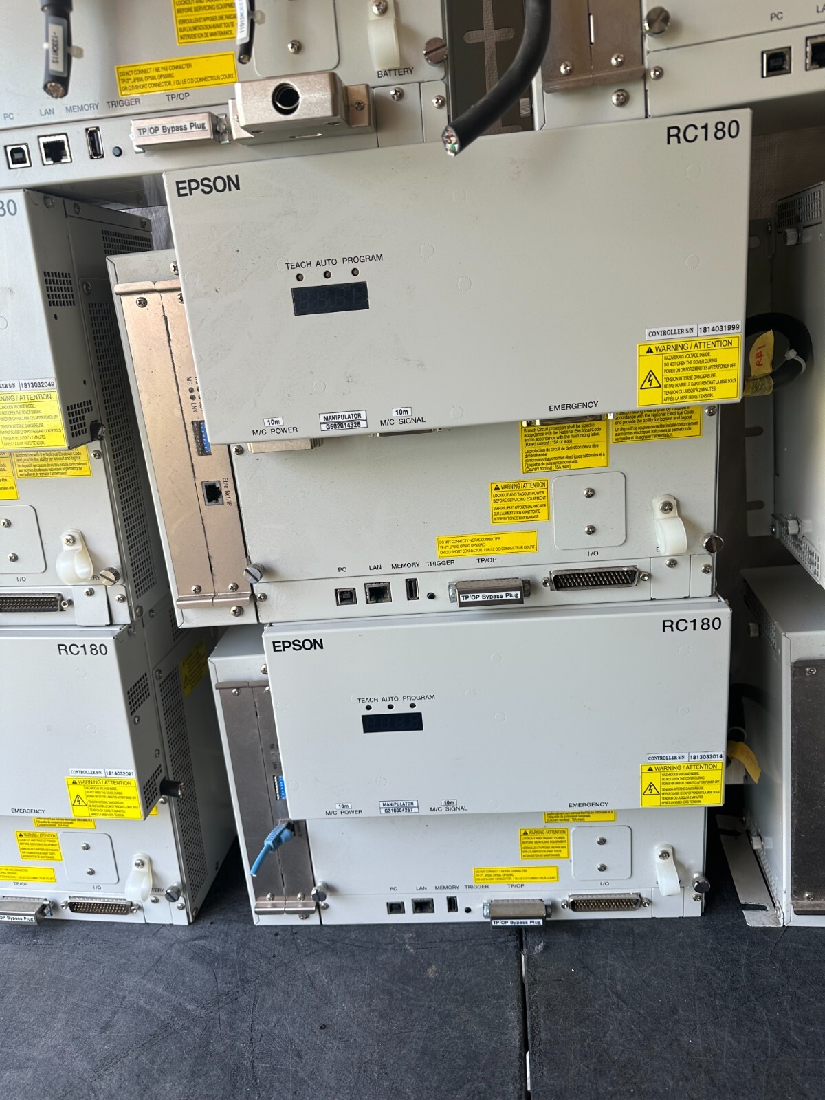 EPSON RC180 ROBOT CONTROLLER ONLY 2 LEFT
