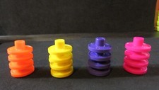 Game Pieces - Topple Game Pressman 2010 - Playing piece - Disks - Set of 16.
