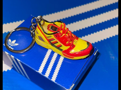 Adidas - ZX 8000 ( Germany ) - 3D Key Ring - Box - Bag Mini