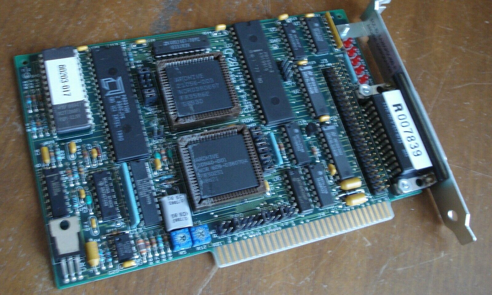 Adaptec EAX6GPSC499-R Single Printed Circuit Board ISA SCSI Controller Card 