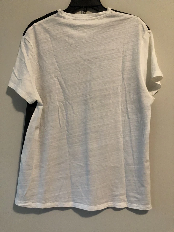 NEIL BARRETT Washed  T Shirt Size M Loose Slimfit Black White Women - Изображение 3 из 4