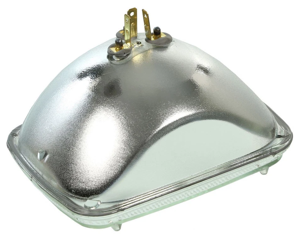 Par de faros de vidrio de haz alto/bajo sellado halógeno 7X6 Foto 2 de 2