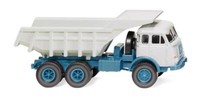 Wiking Lkw Henschel Hs 3-180 Muldenkipper Weiß 067048