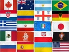 High Quality Country knitted Car Antenna Flags 6"X9" - New