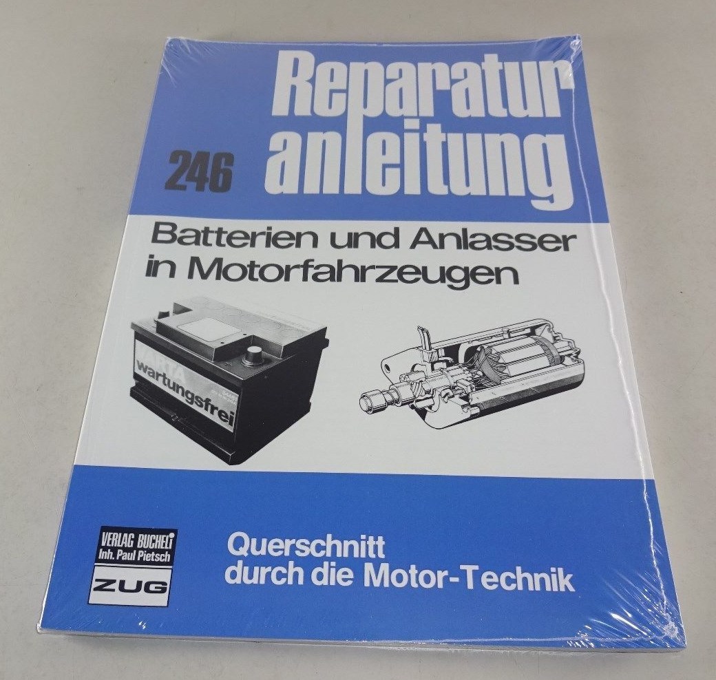 Manual Batteries And Starters In Motor Vehicles, Kfz, Pkw