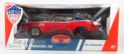 Supercar Collectibles Sox & Martin 1968 Plymouth 68 Barracuda 340