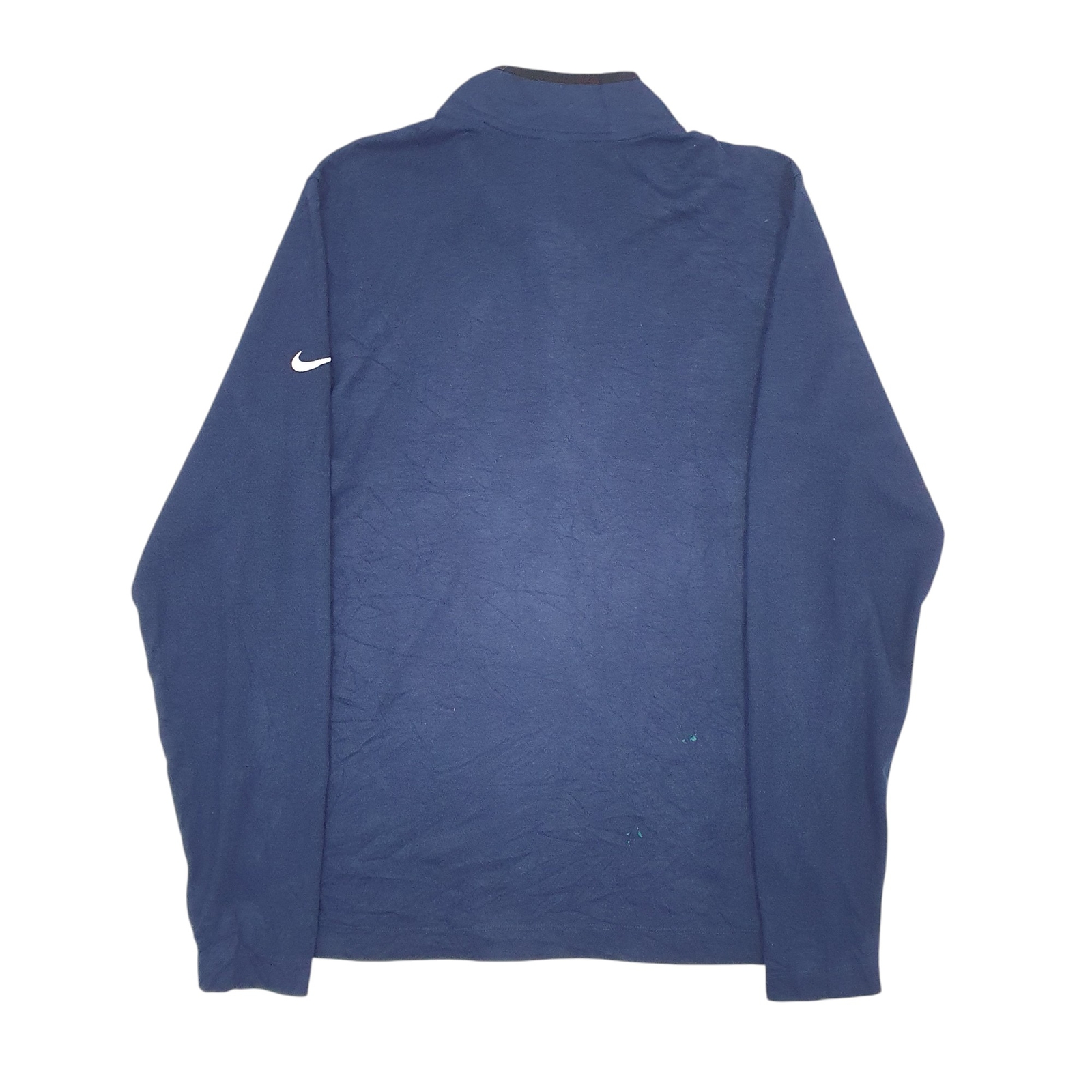 NIKE 1/4 Quarter Zip Active Wear Jumper Sweatshirt Mens L image 3