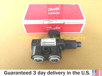 #ad JCB BACKHOE GENUINE DANFOSS PRIORITY VALVE STEERING PART # 35 412100 $199.95