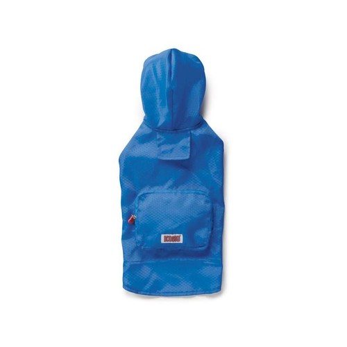 KONG Hooded Stowaway Jacket For Dogs In 2 Sizes ~ Blue - Picture 2 of 6