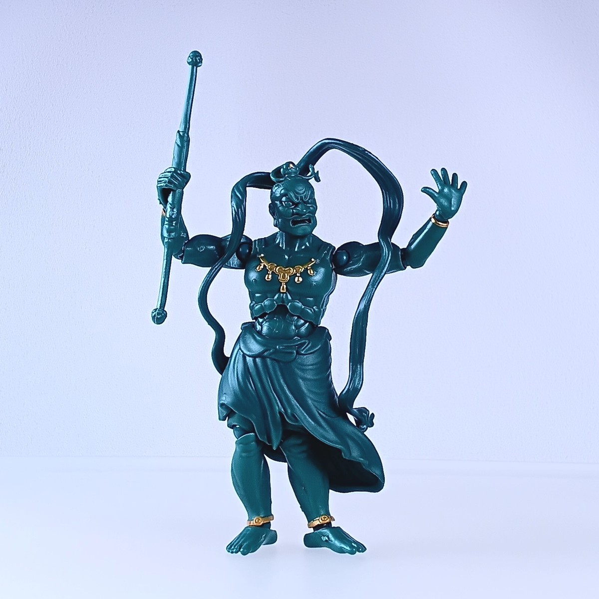 Kongo Rikishi Statue Fully Articulated Action Figure Japanese From