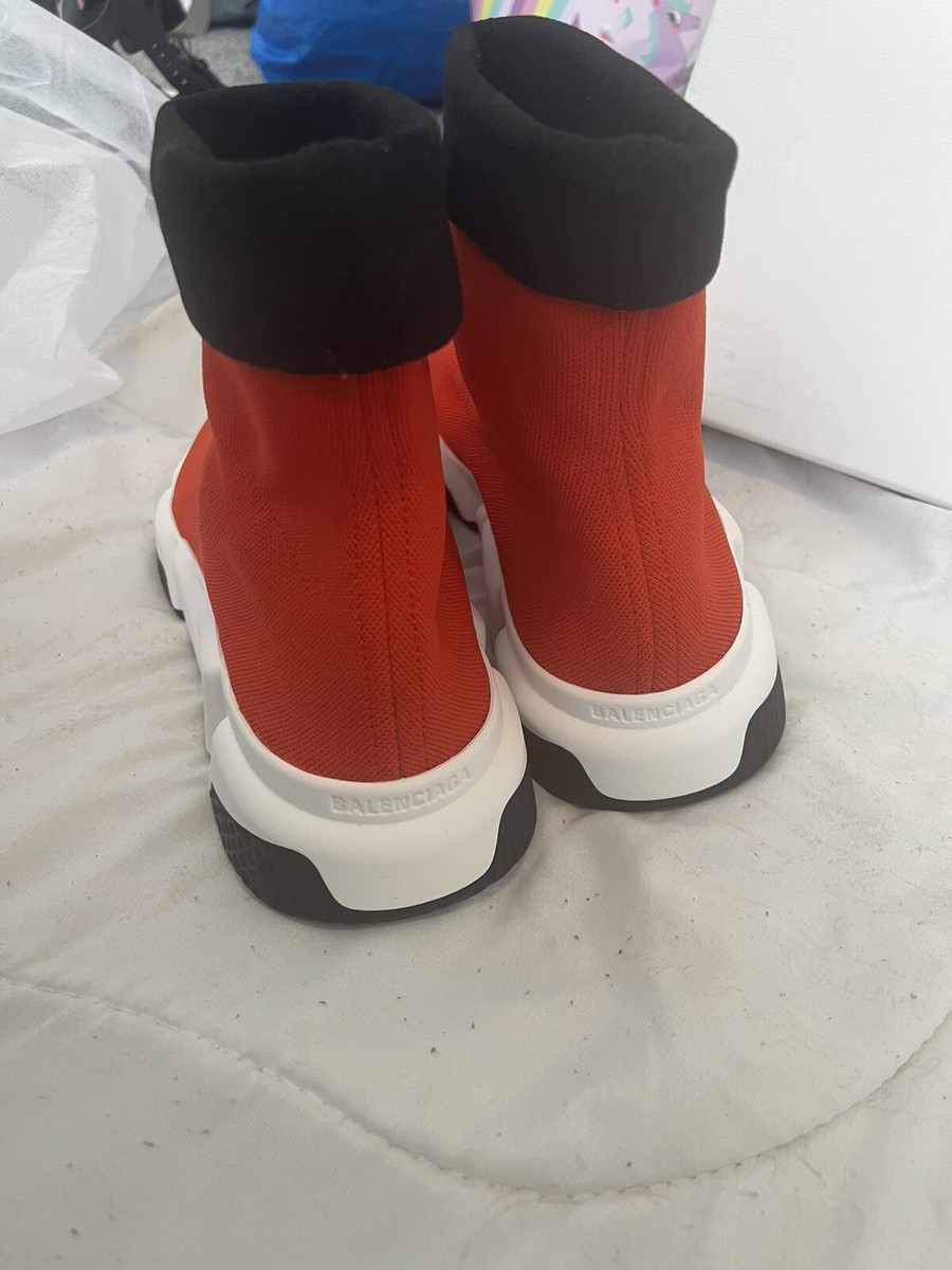 MAILE RETOURNEE ROUGE NOIR BLANC BALENCIAGA | eBay display picture 3