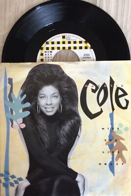 NATALIE COLE ''Miss You Like Crazy'' 7   Org 1989, vg+/vg+