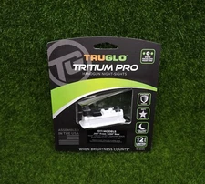 TruGlo Tritium PRO Novak .260/.450 Sight Set For Select 1911 Models - TG231N1W