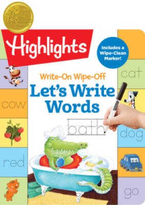 Write-On Wipe-Off Let's Write Words (Highlights(TM) Write-On Wipe-Off Fun - GOOD