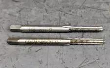 2 Kromhard 5-40 NC BOTTOM & TAPER Hand Taps HSS GH2 3 Flute UK - Tap Bottoming