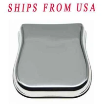 KAISH Vintage Ashtray Tele Bridge Cover Protector for Fender Telecaster Chrome