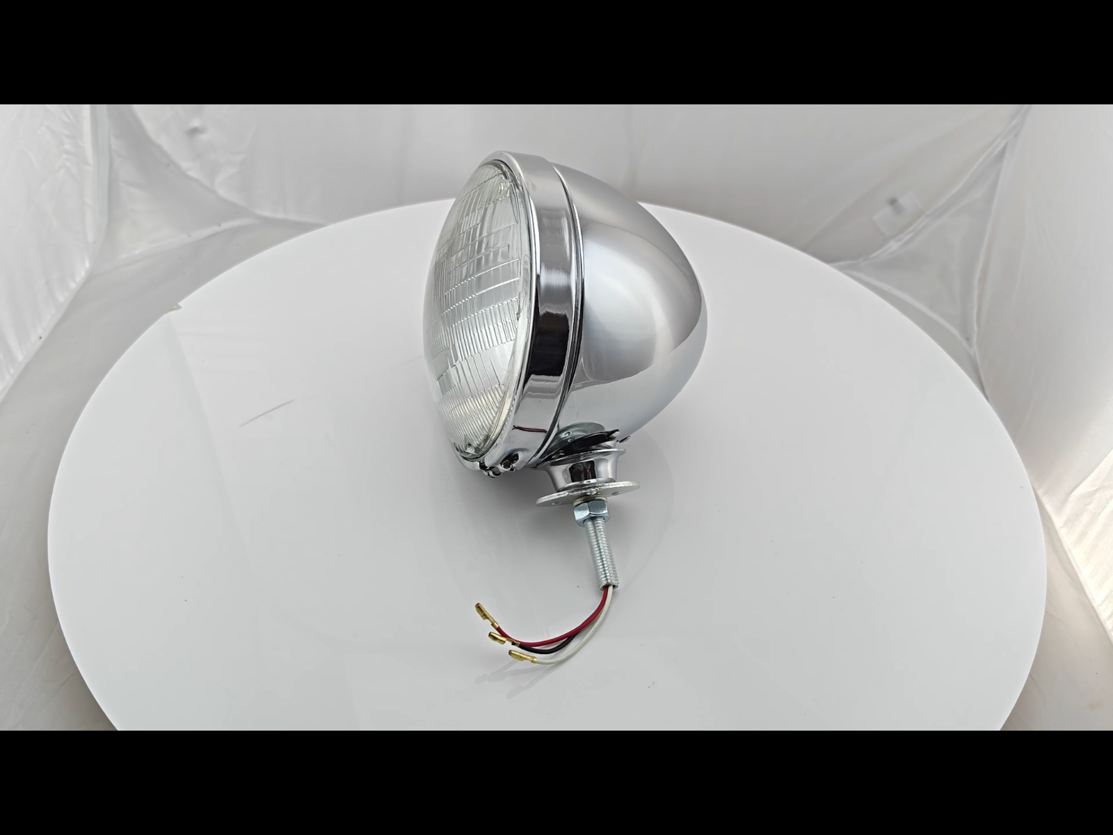 Hot Rod 7" Dietz Style Stainless Steel Headlight for Custom Ford Chev