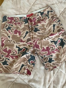supreme camo shorts
